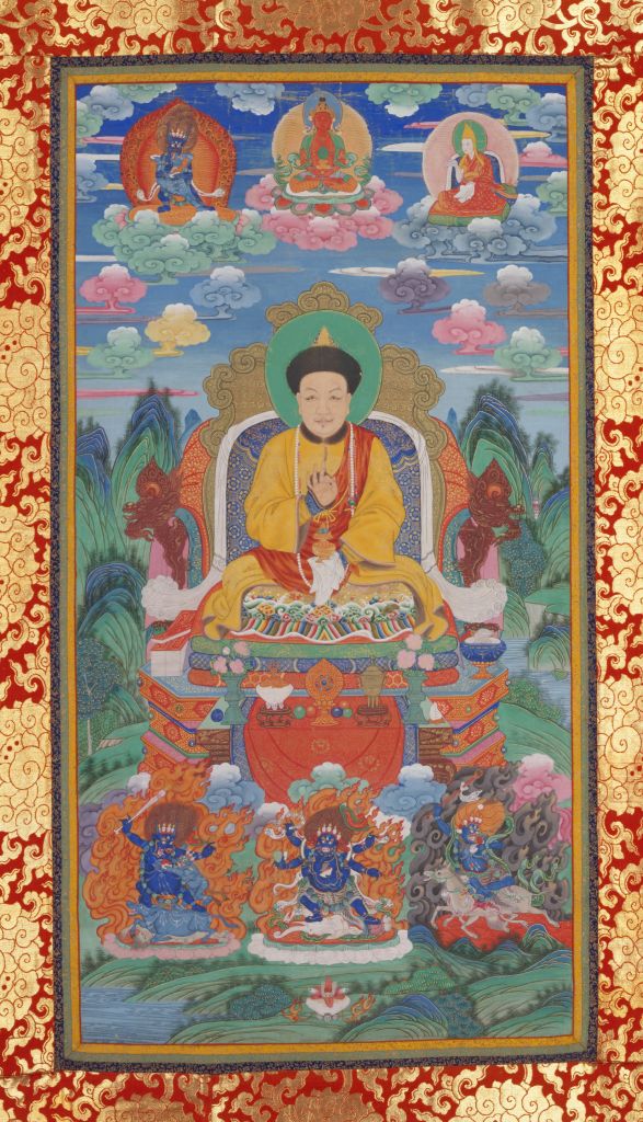 图片[1]-Sixth Panchen Thangka-China Archive